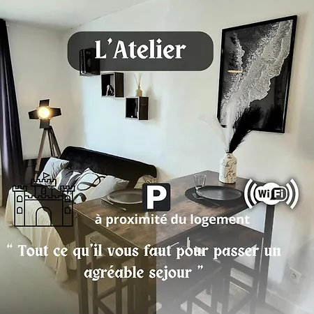 L'Atelier-T2 Proche Du Centre-Wifi-Parking Apartment Lourdes Exterior photo