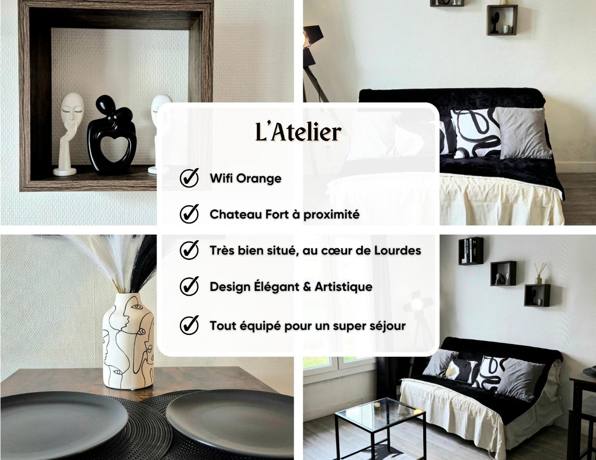 L'atelier-t2 Proche Du Centre-wifi-parking Apartment *