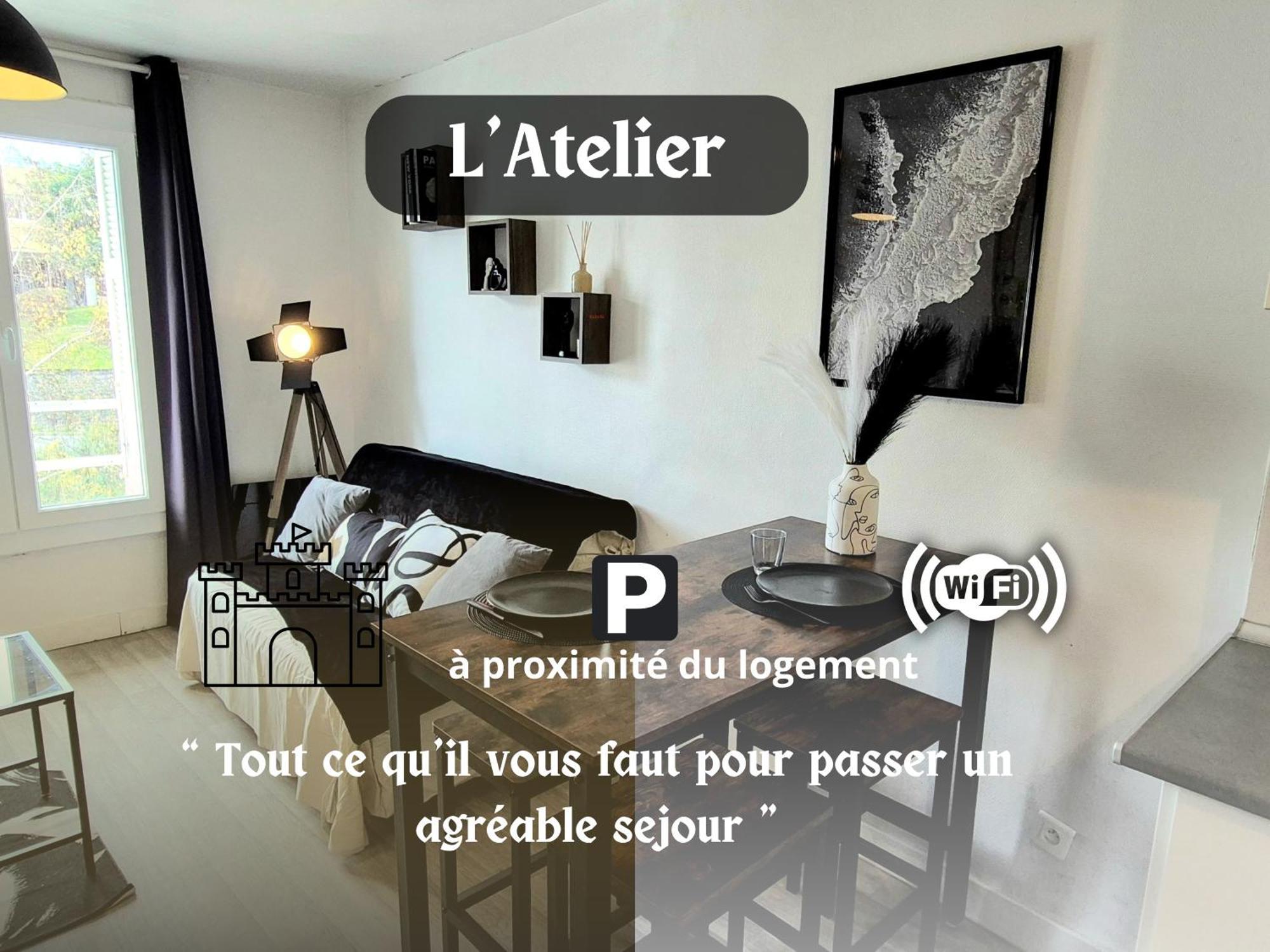 Apartment L'atelier-t2 Proche Du Centre-wifi-parking Lourdes